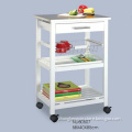 2015 New Style High Quality Serving Cart, Kitechen Trolley Prices With Trays Dining Cart